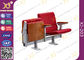 Chaise de places assises d'amphithéâtre de jambe d'alliage d'aluminium de salle de conférences empilable d'approbation de GV fournisseur