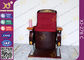Chaises en bois de théâtre de cinéma de cru d'accoudoir avec le support d'or de fleur/tasse fournisseur
