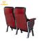 Les chaises d'amphithéâtre de cuir de couverture de contreplaqué d'alliage d'aluminium avec des ABS marquent sur tablette la rotation 360° fournisseur