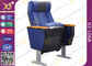 Chaises empilables bleues de salle de conférences pour le pupitre d'église/l'allocation des places théâtre de conférence fournisseur