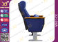Chaises empilables bleues de salle de conférences pour le pupitre d'église/l'allocation des places théâtre de conférence fournisseur
