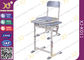 Bureau simple supérieur d'étudiant de Tableau de HDPE et vue en aluminium réglée de chaise Éraflure-résistante fournisseur
