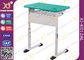 Léger matériel de bureau et de chaise d'étudiant d'alliage d'aluminium et stable réglés fournisseur