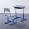 Doubles Tableau simple et chaise modernes d'étudiant réglés avec le matériel de HDPE de cannelure fournisseur