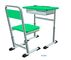 K019 choisissent le double bureau et la chaise modernes d'étudiant réglés avec le matériel de HDPE de cannelure fournisseur