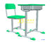 Doubles Tableau simple et chaise d'étudiant réglés avec le matériel de HDPE de cannelure fournisseur